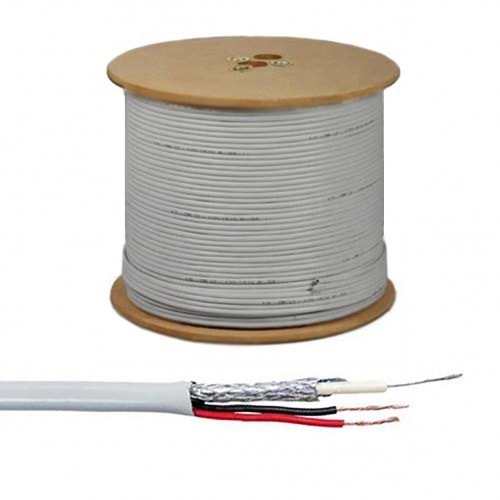 CCTV CABLE 2+1 0.5MM 500M